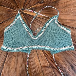 Target crochet bikini top